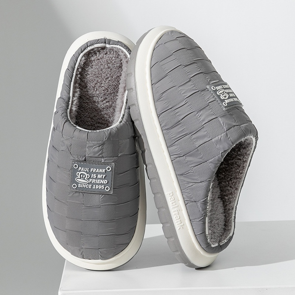 Домашние тапочки Paul Frank My Friend (Grey)