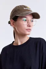 Кепка Гербарий Одуванчик Коричневая