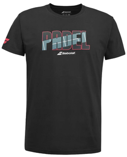 Теннисная футболка Babolat Padel Cotton Men
