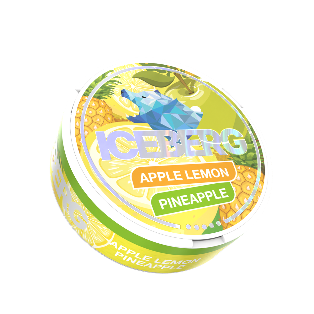 ICEBERG APPLE LEMON PINEAPPLE (75 МГ) - ЯБЛОКО, ЛИМОН, АНАНАС