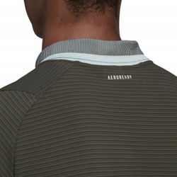 Мужское теннисное поло Adidas Freelift Polo M - зеленый