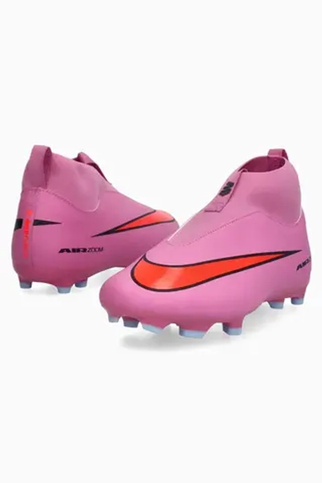 Бутсы Nike Zoom Mercurial Superfly 10 Academy FG/MG Junior - бордовый