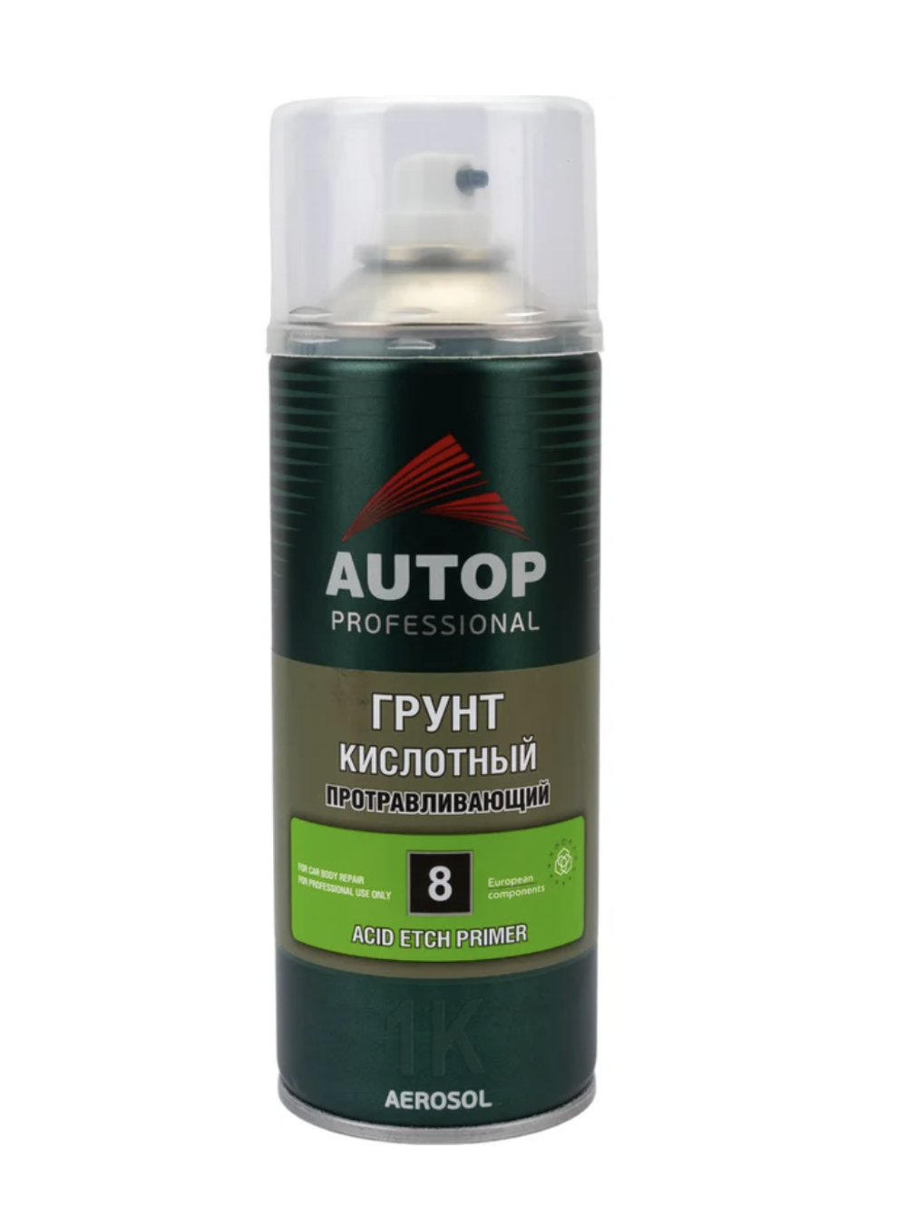 AUTOP №8 Acid Etch Primer Грунт кислотный протравливающий (520мл) зеленый