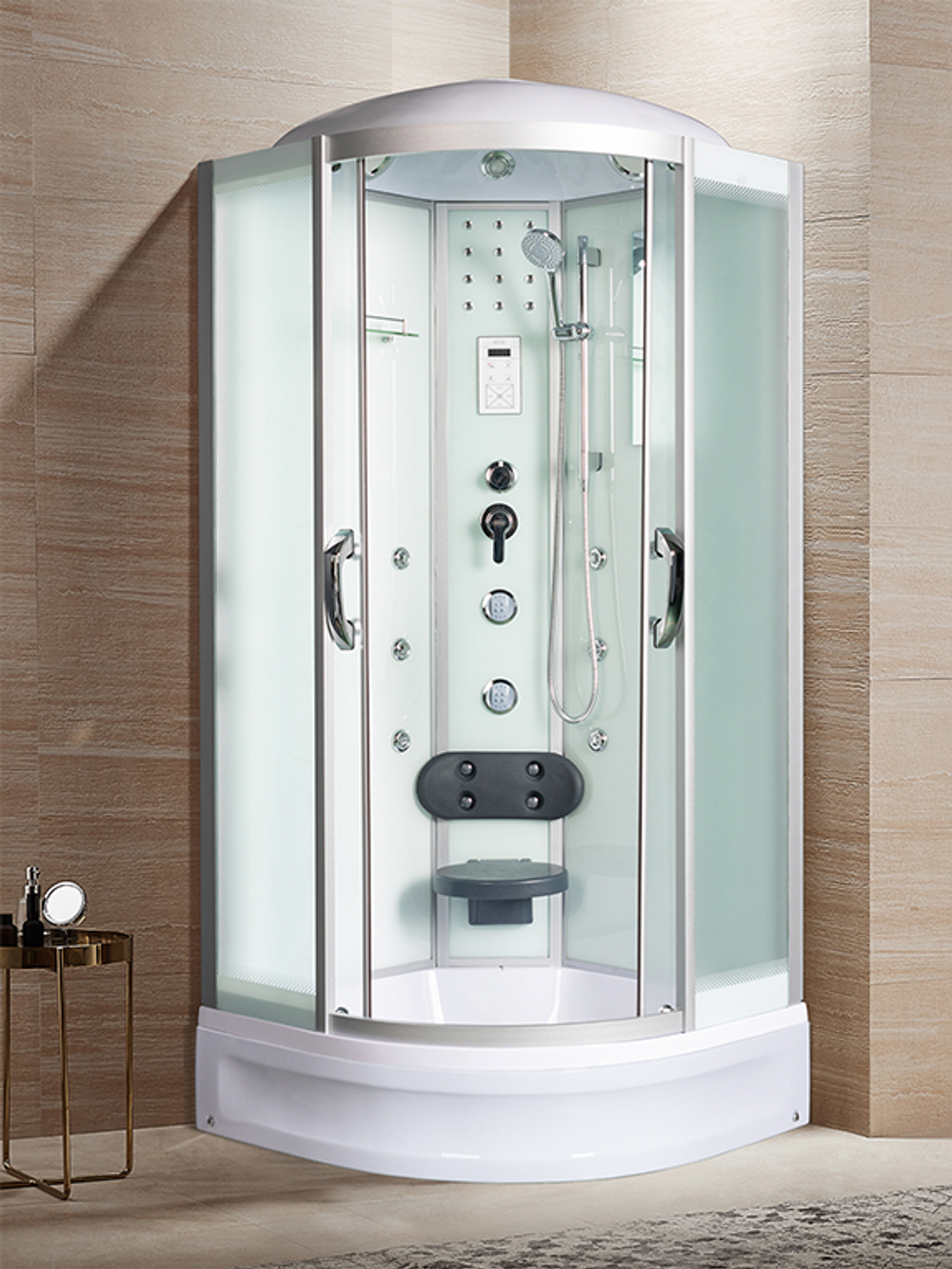 Душевая кабина RIVER TEMZA 90/24 МТ 90х90х217 10000000117 Универсальная Четверть круга