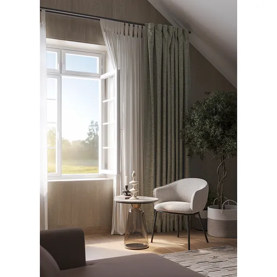 Журнальный столик Odd, Ø50х54 см, бежевый мрамор