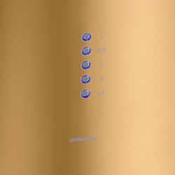 Островная вытяжка Maunfeld Lee Isla 39 золотистый управление: кнопочное (КА-00014641)