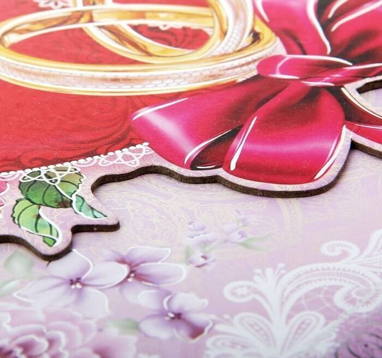 Фотоальбом с наклейками в подарочной упаковке "Наша свадьба", 10 листов