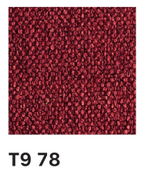 Кресло с обивкой Scab Design Natural Lady B Pop, черный бук, красный