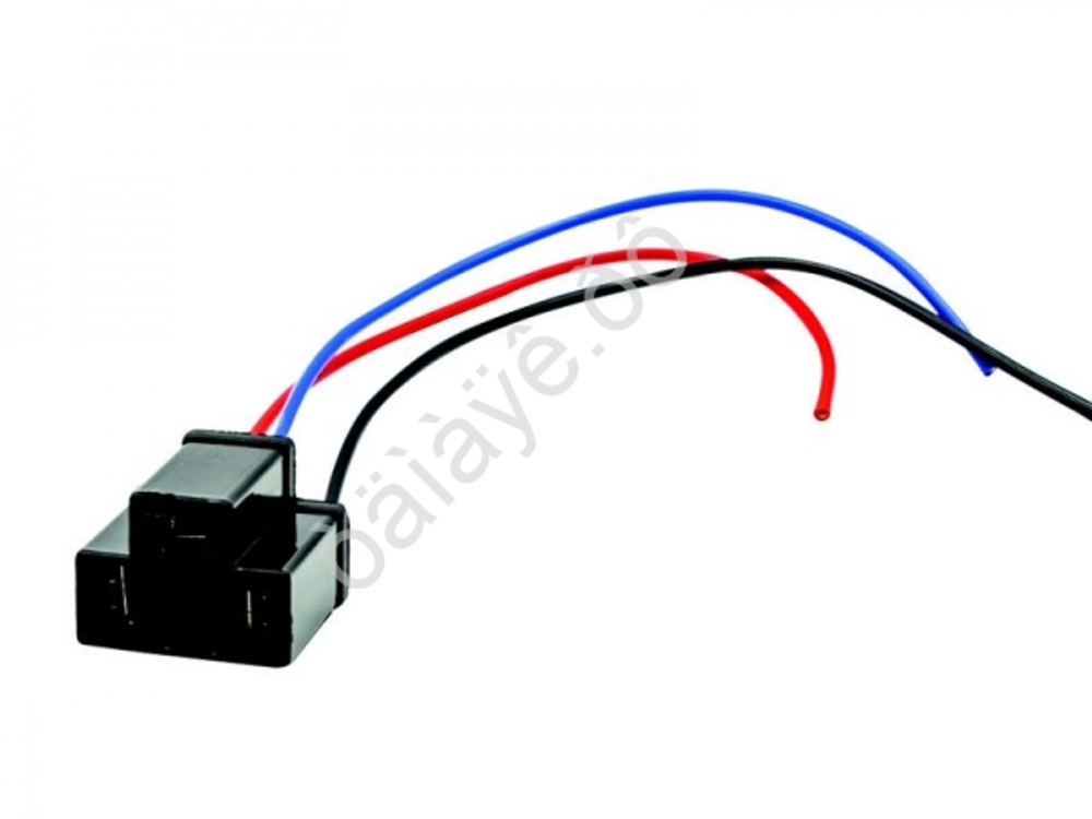 Разъем  лампы Н4 PLASTIC с проводом