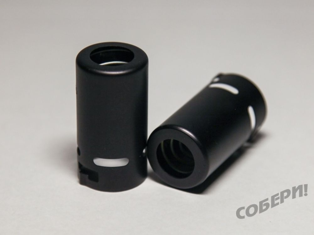 Экран "стакан" для ламповой керамической 9-штырьковой панели ПЛК9-Э55 общей высотой