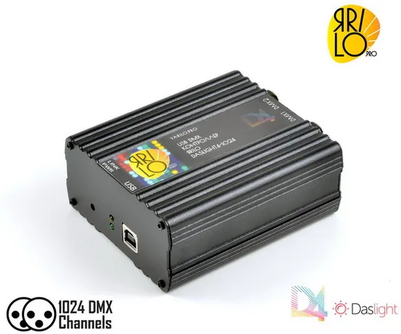 USB DMX-512 Контроллер DL4-1024