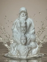 Коллекционная алтарная фигурка статуэтка Опора Рода