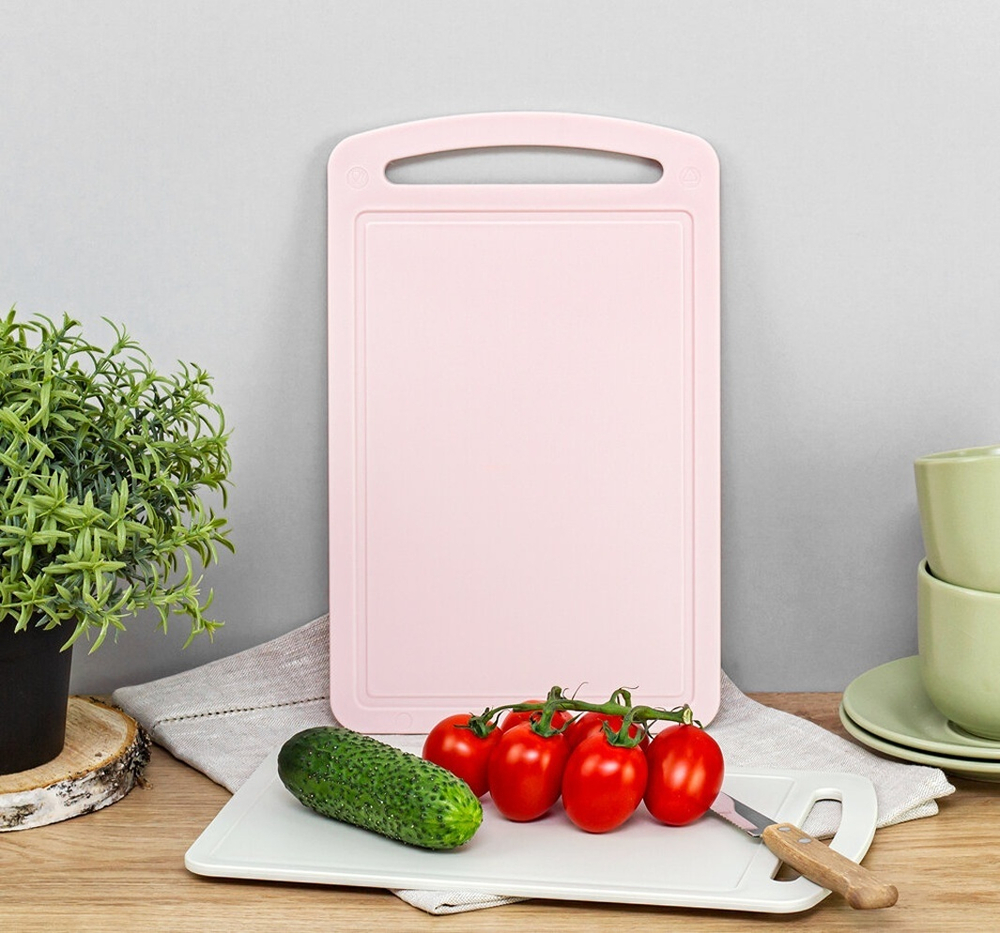 Доска разделочная прямоугольная с ручкой 275*173мм М1572