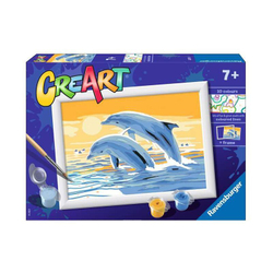 Ravensburger - CreArt Книжка-раскраска для детей Дельфины 200733