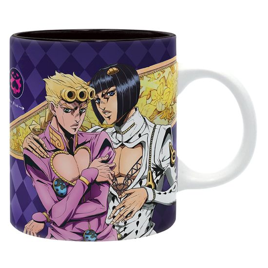 Кружка Джо Джо JoJo’s Bizarre Adventure "Giorno & Bruno" 320 мл ABYMUG867