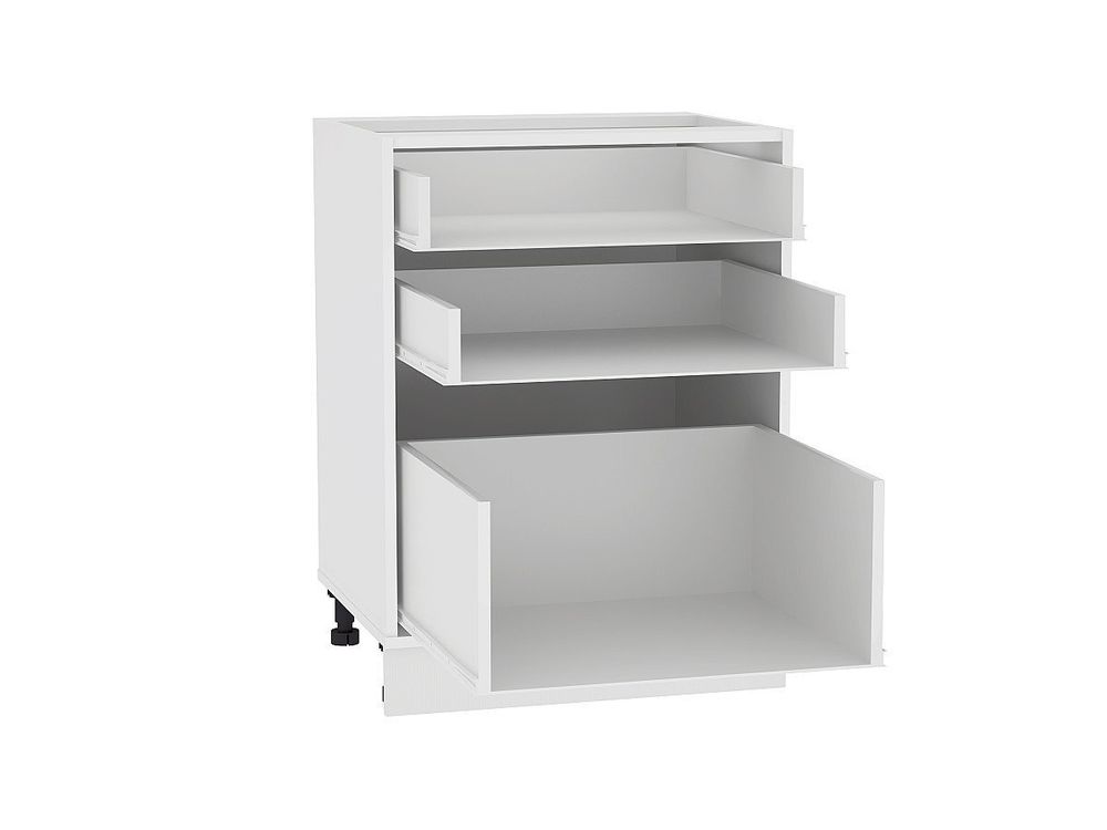 Каркас нижнего шкафа с 3-мя ящиками Н 603