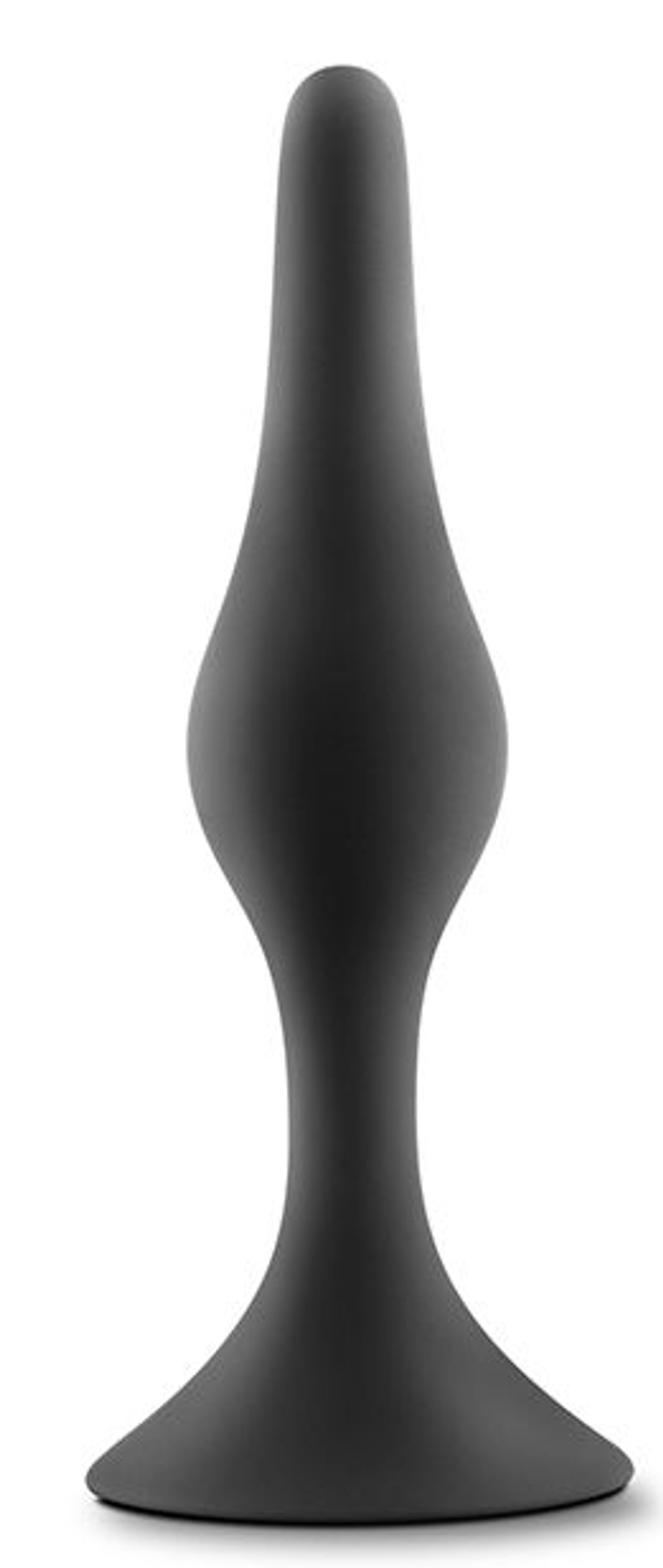 Черная анальная пробка Beginner Plug Small - 8,2 см. (Цвет: черный)