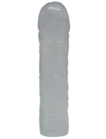 Фаллоимитатор гелевый светло-голубой из серии Life (Цвет: светло-голубой)