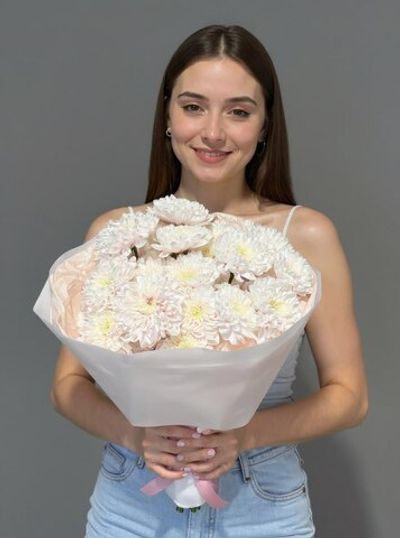 Букет "Зефирка" розовый