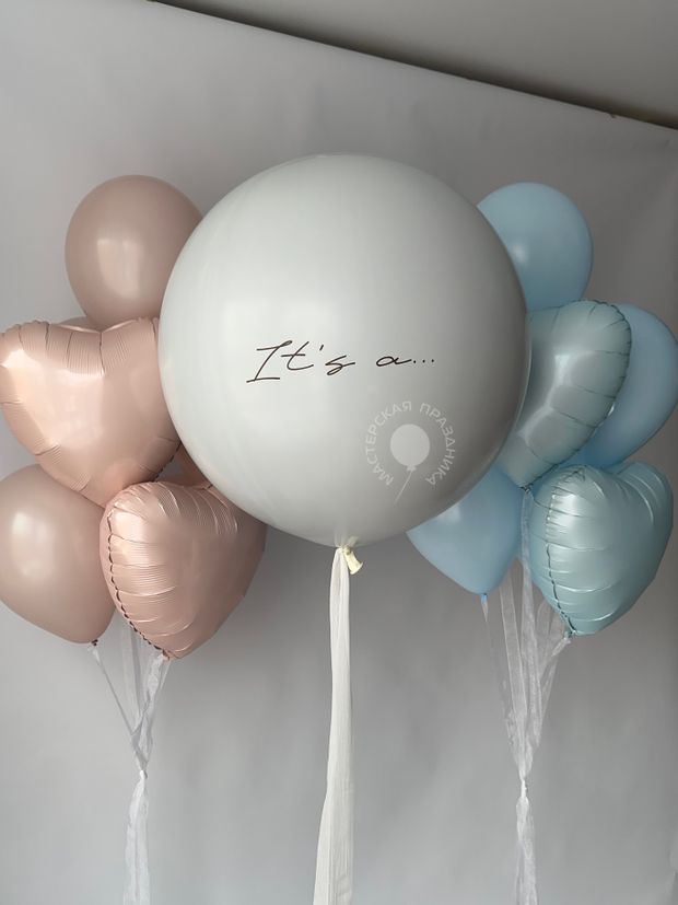 Воздушные шары на определение пола №8879