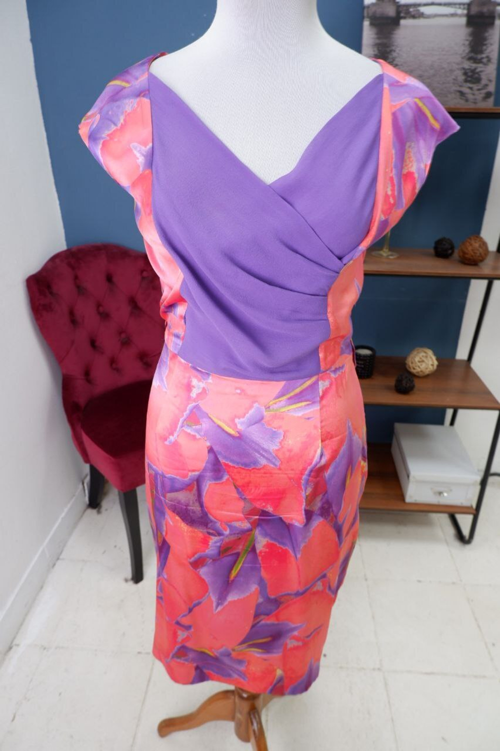 Платье ReVera шелковое 48 размер