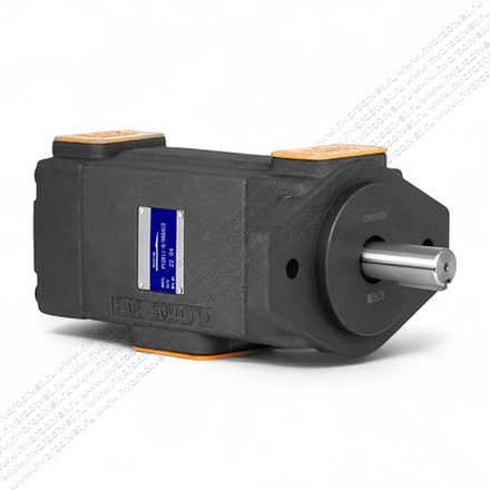 НПл8-8/16 - Пластинчатый нерегулируемый насос сдвоенный с рабочим объемом 8,5+8,5 см3 (PV2R11-8/8RBAU2)