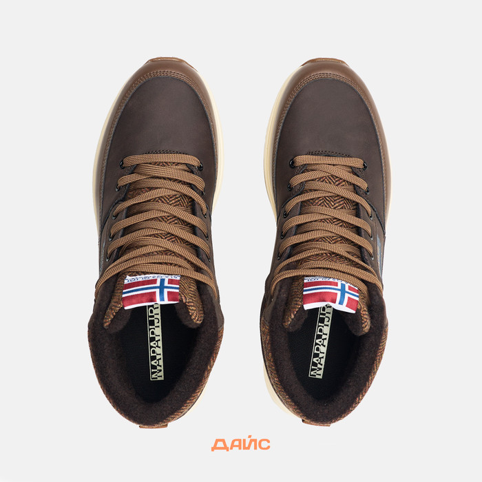 Ботинки Napapijri Slate Suede City Boots артикул:NP0A4HVFWA1 - купить в магазине Дайс