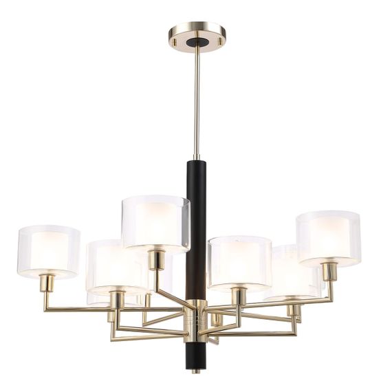 Подвесная люстра Crystal Lux MAESTRO SP-PL5+5 GOLD