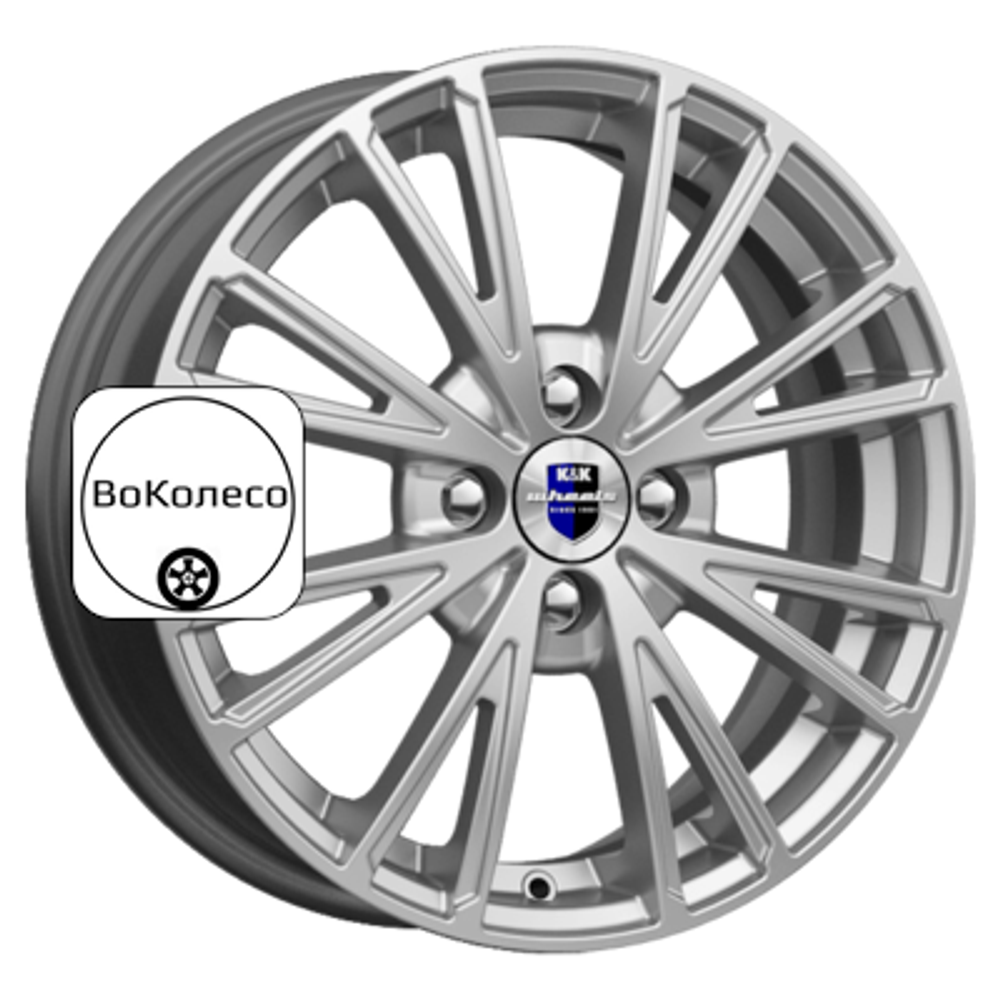6x16/4x98 ET35 D58,5 Меандр (КС879) Сильвер SK K&K