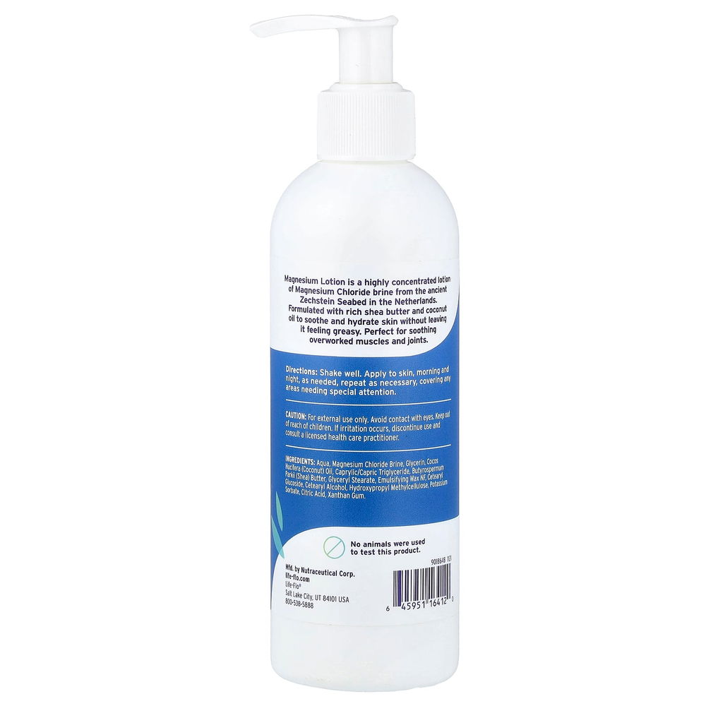 Life-flo, Лосьон с магнием, высококонцентрированный, без запаха, 237 мл (8 жидк. унц.)