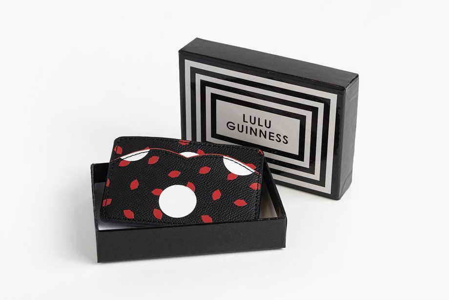 Дизайнерский кошелек Lulu Guinness для кредитных карт