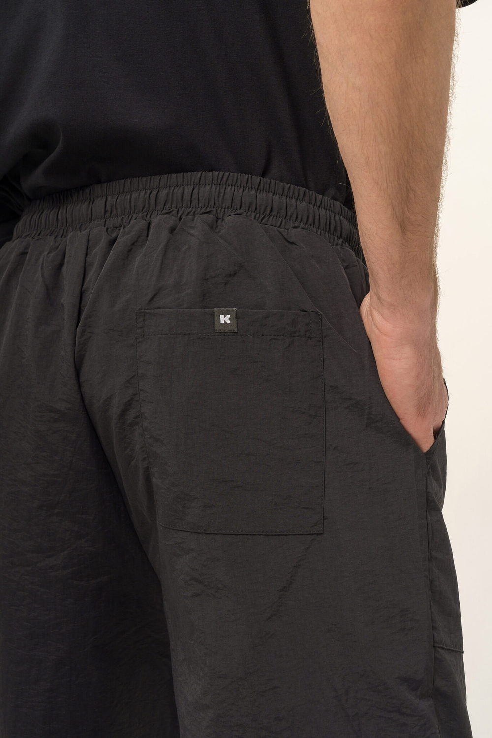 Брюки КУЛЬТУРА "NYLON CHINO", черный