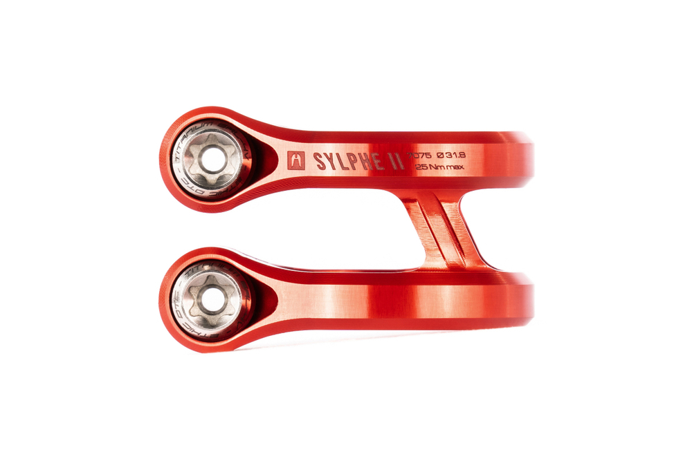 Зажим Ethic Sylphe Clamp Double V2 34.9 red