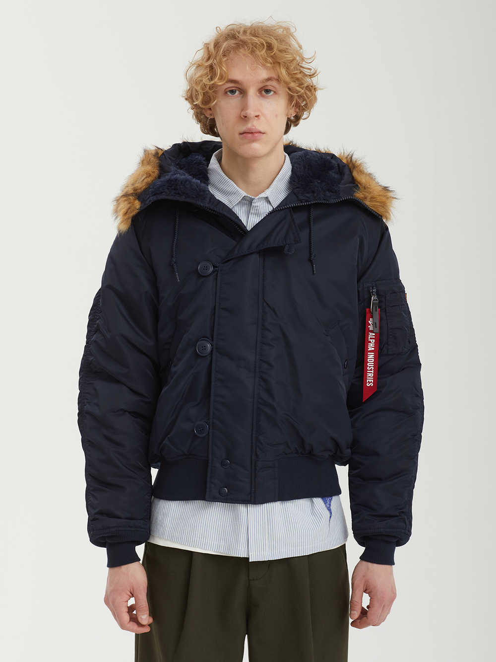 Мужская Куртка Alpha N-2b