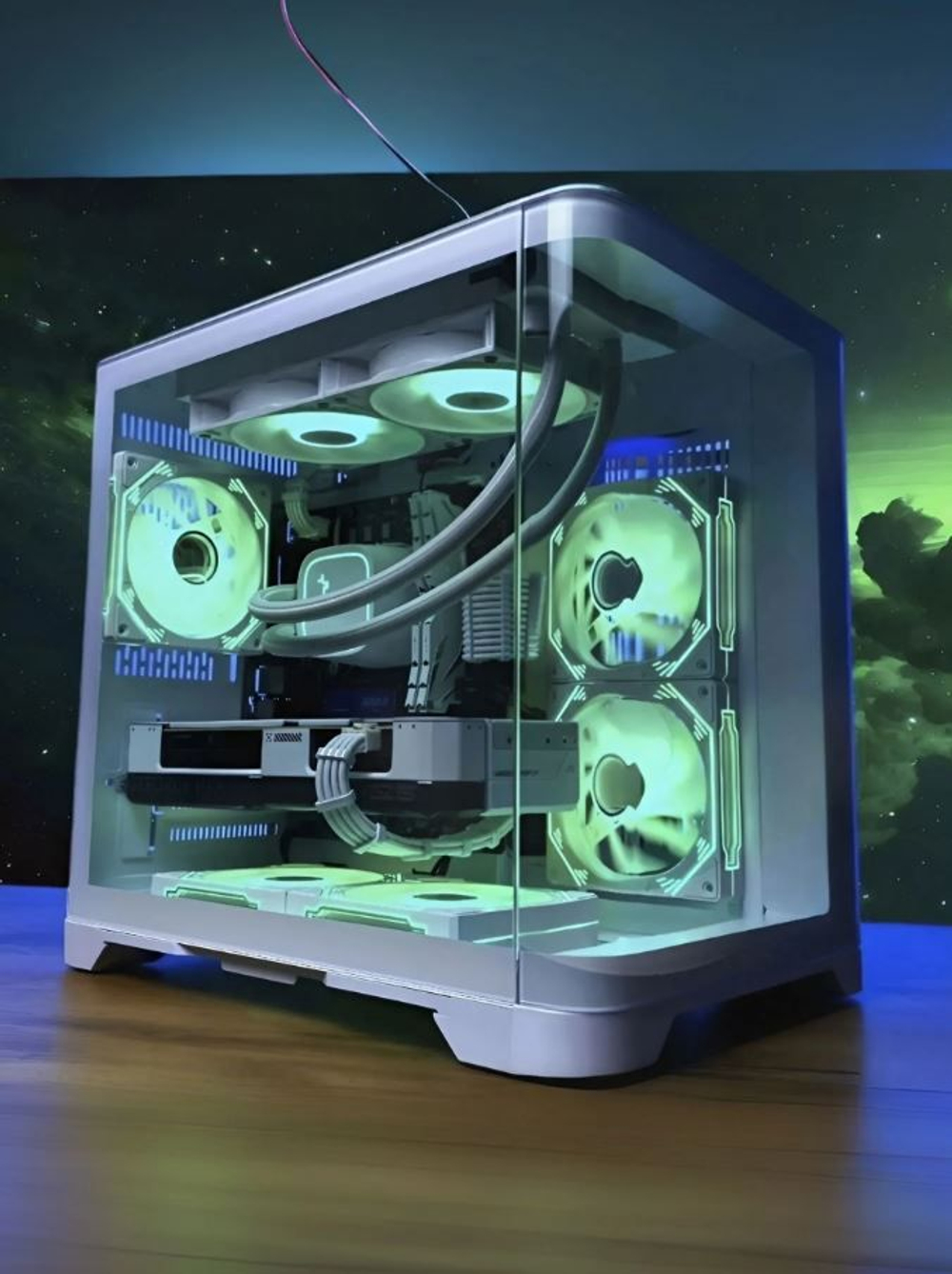 Мощный игровой компьютер Intel Core i5-13600KF 14ядер, RTX4060Ti, 32ГБ, SSD m.2 1000ГБ, 800W, Win 11 Pro