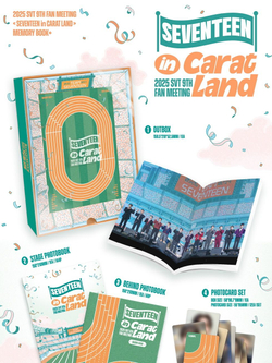 публикация SEVENTEEN - SEVENTEEN IN CARAT LAND 2025 SVT 9TH FAN MEETING MEMORY BOOK+