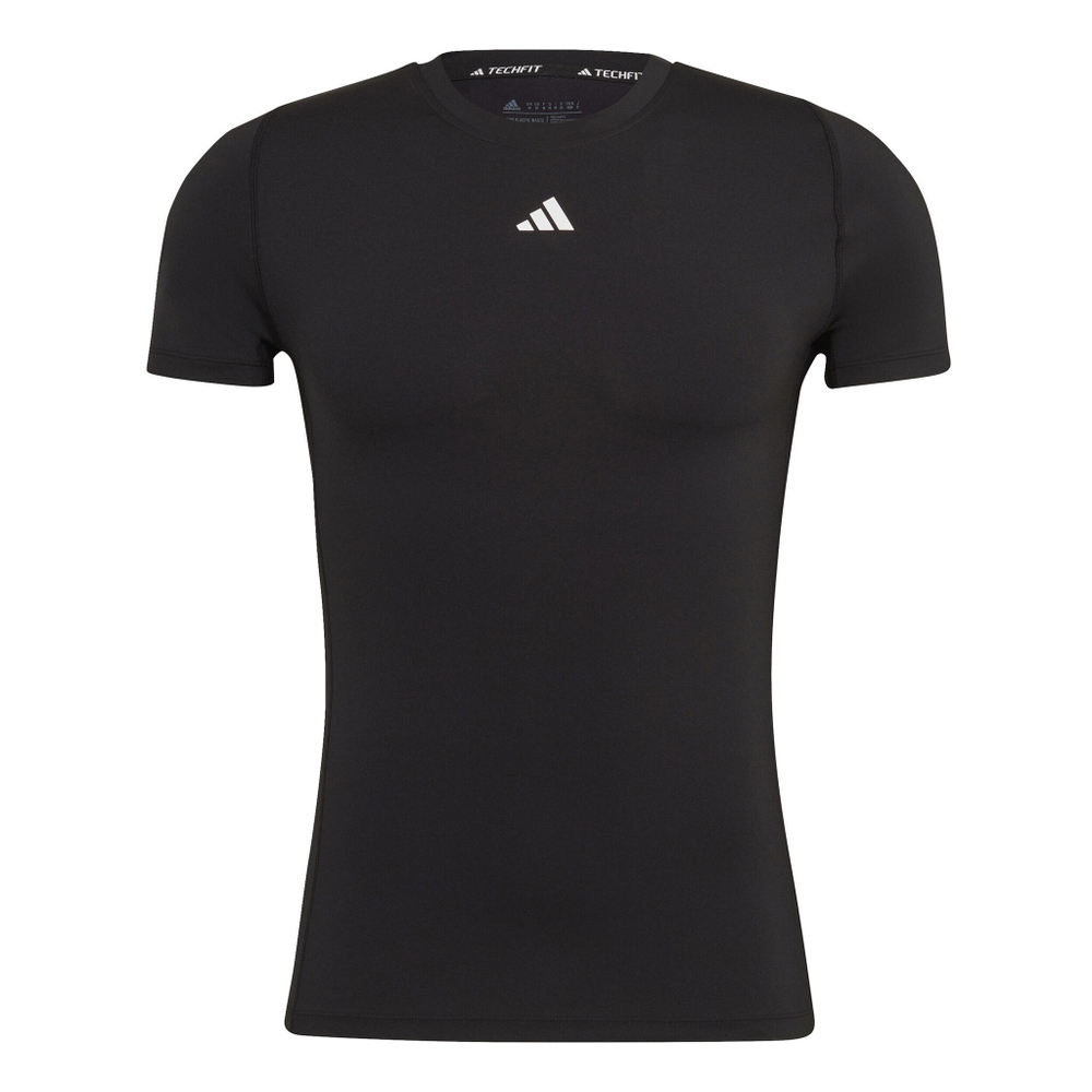 Мужское теннисное поло adidas Tech-Fit T-Shirt Men - Black
