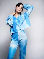 Пижама тай дай со штанами молодежная