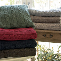 Плед 130х170 Boston от Casual Avenue темно-синий Турция