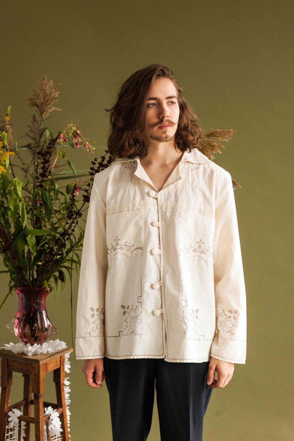 Рубашка Soeurs Flower Mosaic Shirt