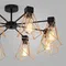 70107/8 / потолочный светильник / черный/латунь