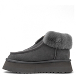 UGG Funkette Platform Boots Grey