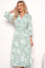 Платье Марта (мята/белый) Р11-1189/8 Nikol