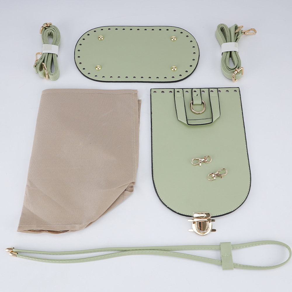 Набор для изготовления сумок из 5 предметов (Фисташковый)