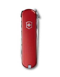 Нож-брелок VICTORINOX NailClip 580, 65 мм, 8 функций, красный