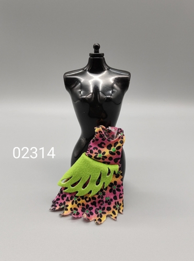 Одежда для куклы Барби - Келли винтаж платье 02314