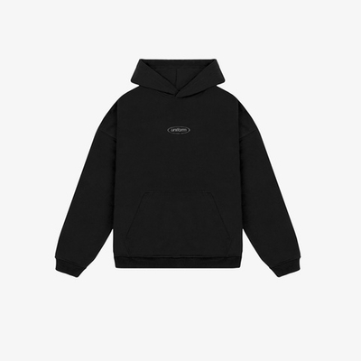 Худи UNIFORM Everyday Destructive logo черный