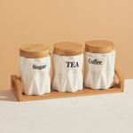 Набор керамических банок для хранения