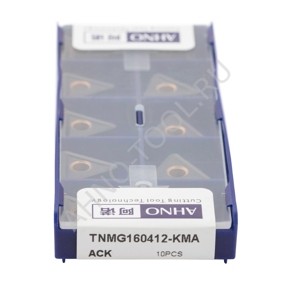 Пластина твердосплавная ISO TNMG160412-KMA ACK20E AHNO по чугуну, получистовая