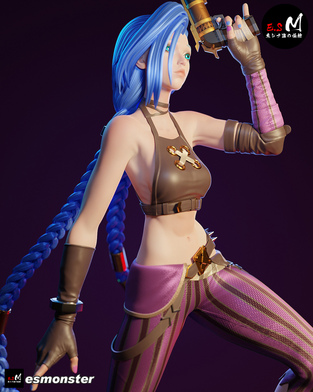 Фигуркаел Джинкс Лига легенд Jinx League of Legends